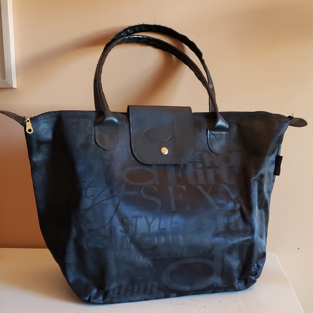 Dynamite Black Tote Bag